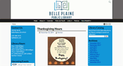 Desktop Screenshot of belleplaine.scklf.info